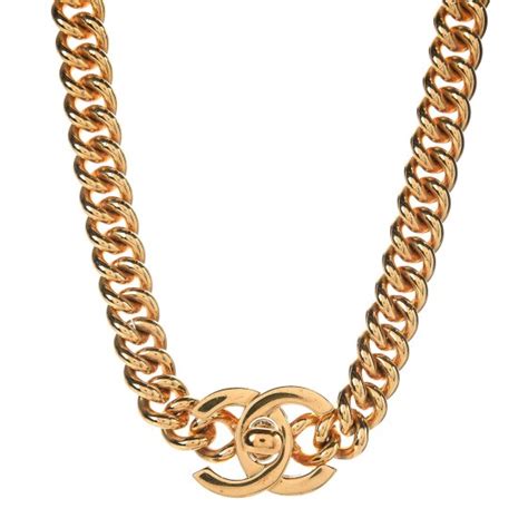 chanel link necklace